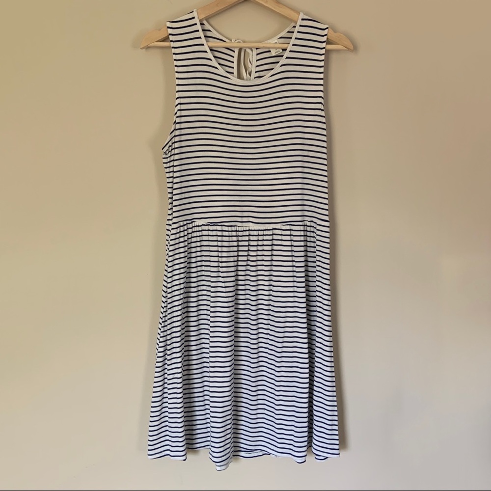 Old Navy Striped Summer Dress Fit & Flare - Picture 1 of 5